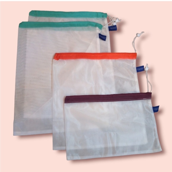 Reusable Produce Bags | Weight Watchers | Fruit and Vegetable Draw String Bags - Picture 1 of 1